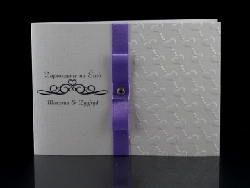 Zaproszenie Ślubne nr 25 - 2,99zł