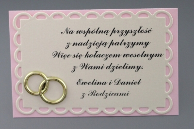 Karnet na kołacz KNKW II