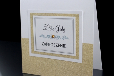 Zaproszenie na Złote Wesele ZZW VII