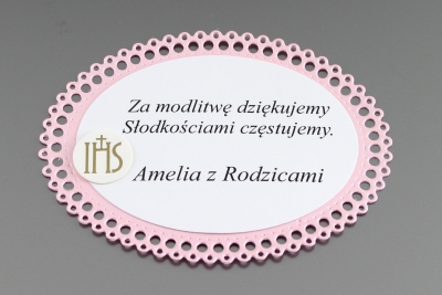 Etykiety na ciasto komunijne KNKK XXXVI