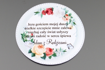 Etykiety na ciasto komunijne KNKK XXXVIII