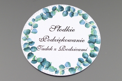 Etykiety na ciasto komunijne KNKK XXXVIII