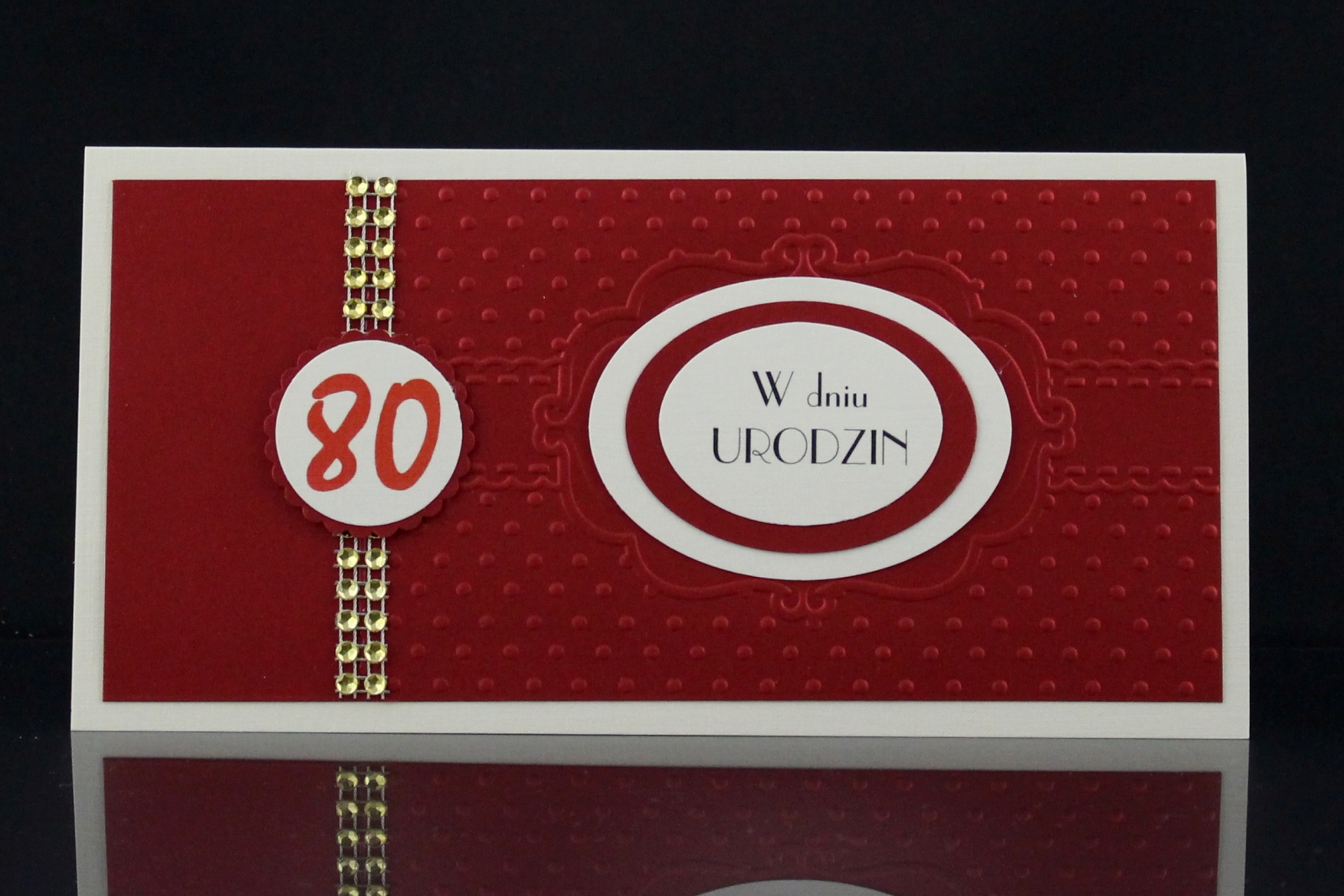 Kartka urodzinowa z cyfrą 8/UCDL/2020